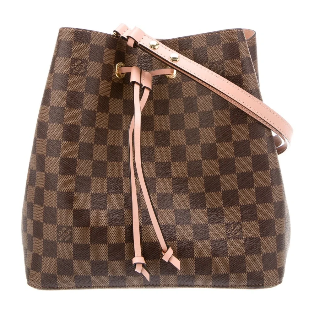 Louis Vuitton NéoNoé MM bucket bag - Pink Damier -Ebene canvas